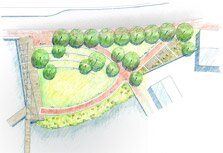 Harris Creek Park rendering